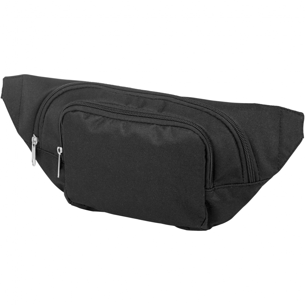 Logo trade promotional giveaway photo of: Santander fanny pack with two compartments